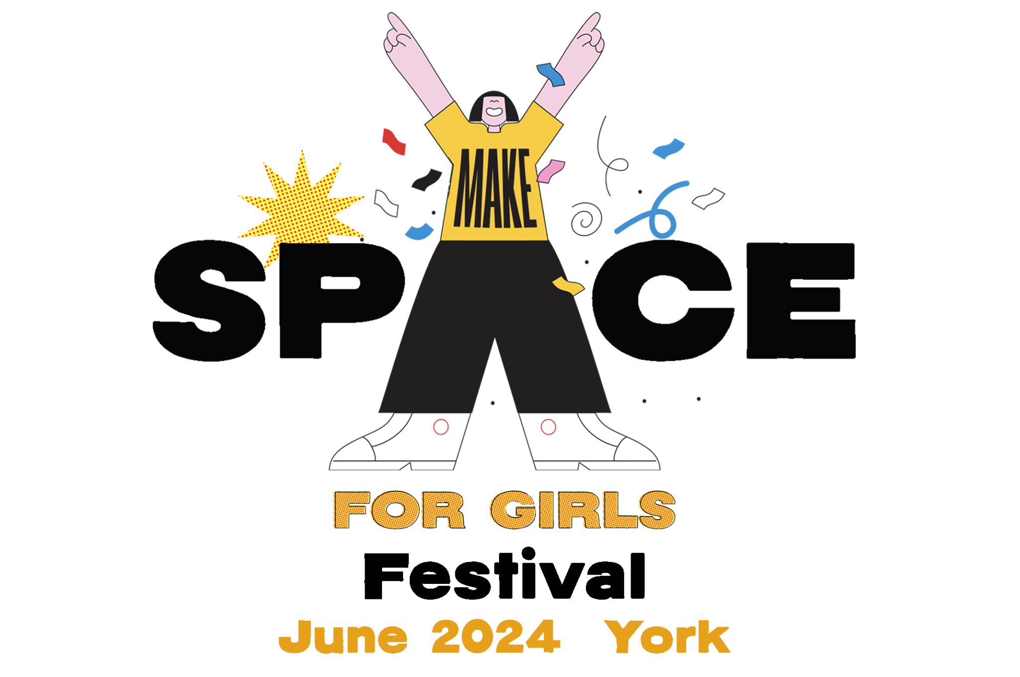 The Mount proud supporters of 2024's Make Space for Girls Festival York ...